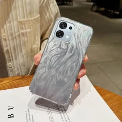 Luxury Laser Silver Gradient Shockproof Phone Case with TPU Bumper for OPPO A6 GT (1)