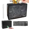 Black Wooden Piggy Bank with Counter Save Money Box Coin Bank with Paper Saving Goals and Numbers for Saving Euros 1