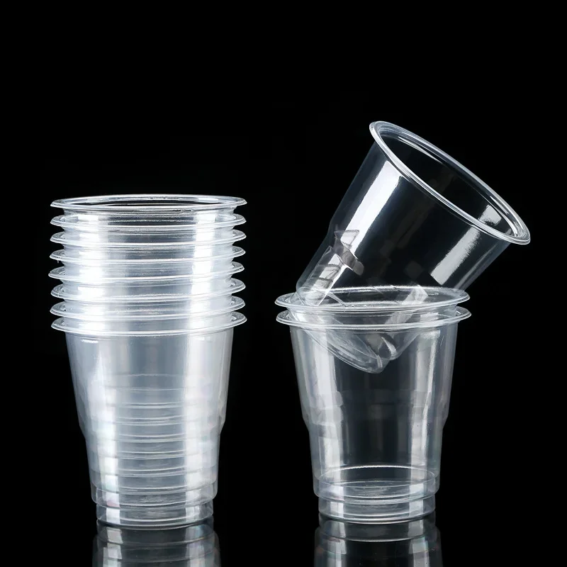 Birthday Party Supplies Plastic Cups Disposable Paper Cups Picnic Plastic Cups Paper Cup Outdoor Party Tableware 160/170/200ml 25/50