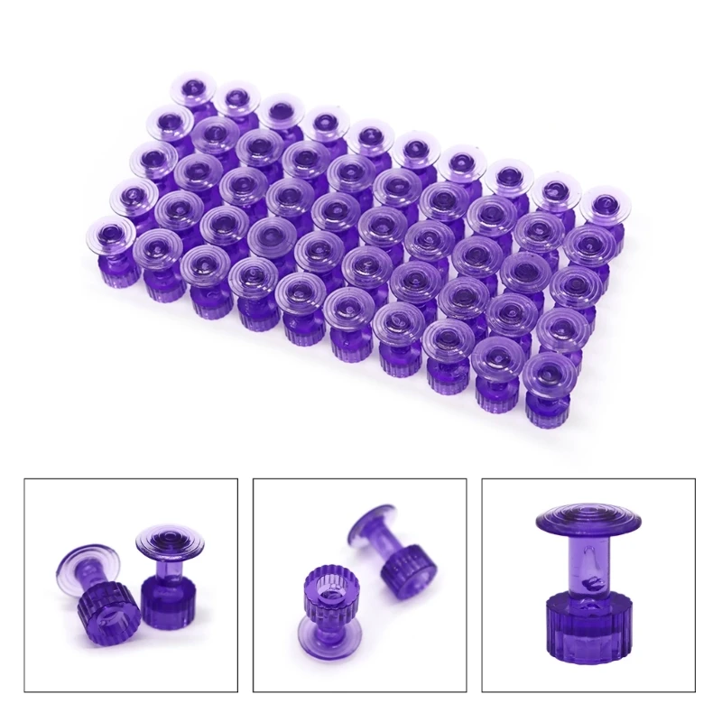 

50Pcs Glue Tabs Dent Lifter Tools Dent Puller Removal Tool for Car Body J60F