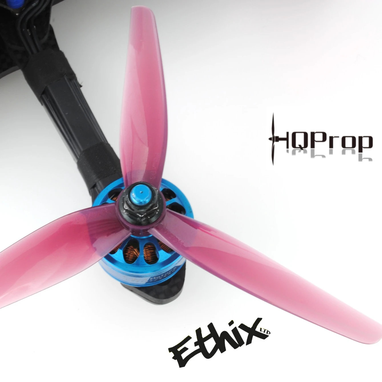 Hélices HQProp Ethix P3 5.1x3.0 3 pales polycarbonate - Lot de 10 paires