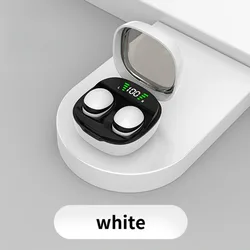 Ultra - Compact Wireless Earbuds with HD Sound & Noise Reduction (WH)