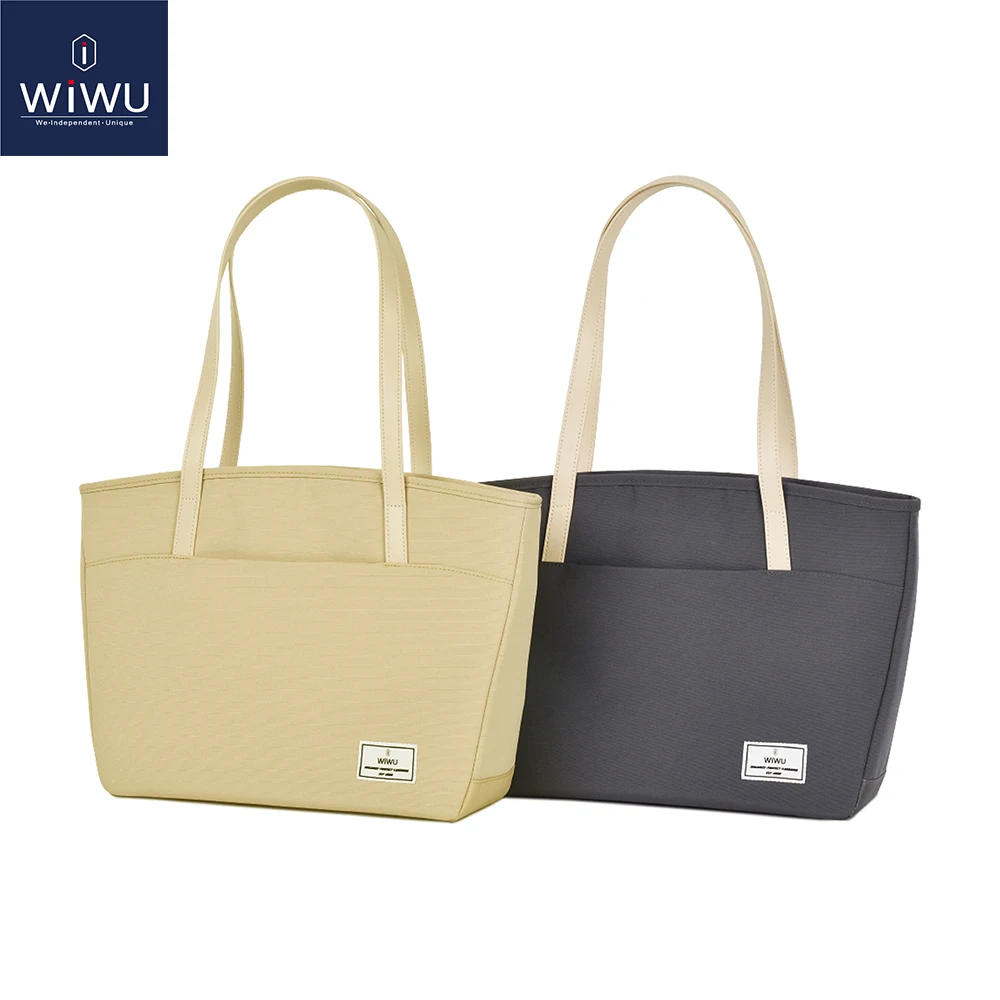 Wiwu-bolsala do Portátil para Macbook Air 13 m2 Pro 14 Bolsa do Computador de Grande Capacidade para Macbook Air 15.3 Impermeável