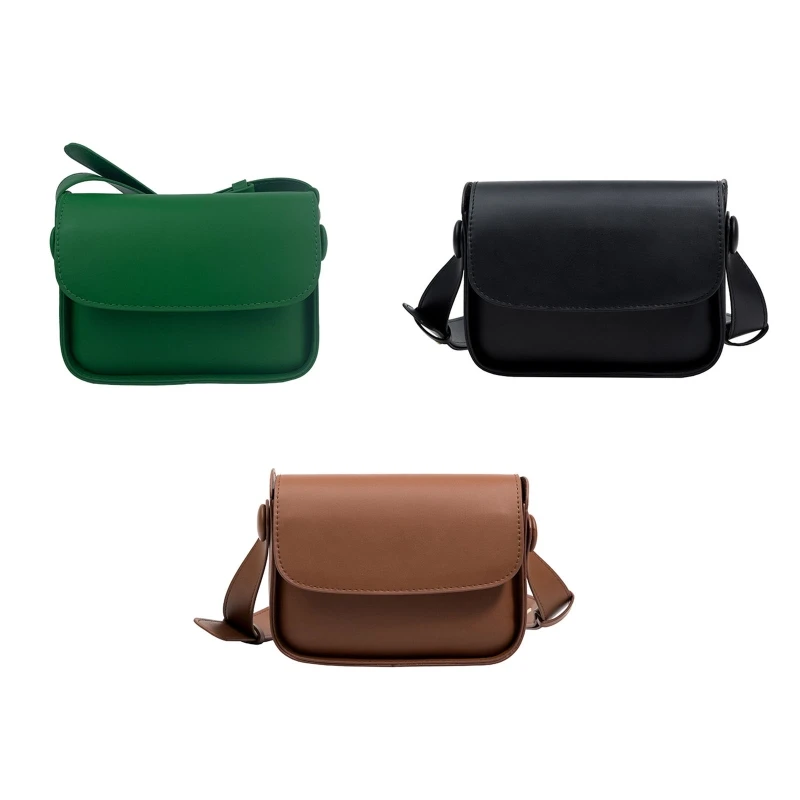 

Women's PU Leather Handbag Tote Purses Soft Shoulder Crossbody Bags Flap Shopping Bag Bag E74B