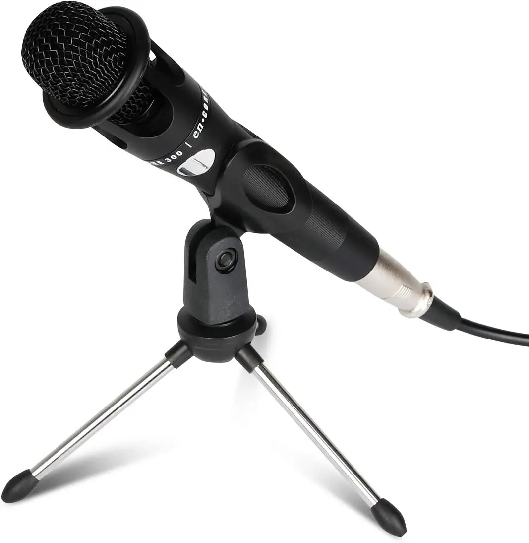 

Mini Portable Table Tops Microphone Tripod Zinc Alloy Mic Stand Bracket Desktop Adjustable Microphones Tripods Holder