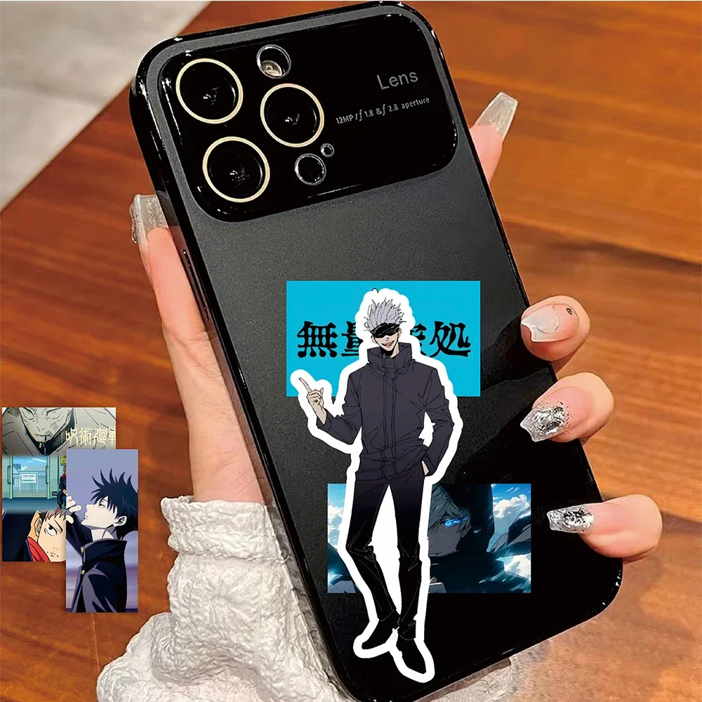 Cartoon Stickers Jujutsu Kaisen Stickers DIY Laptop Skateboard Kids Cool Sticker Itadori Yuji Satoru Gojo Anime Decal Toys 10/30/80pcs
