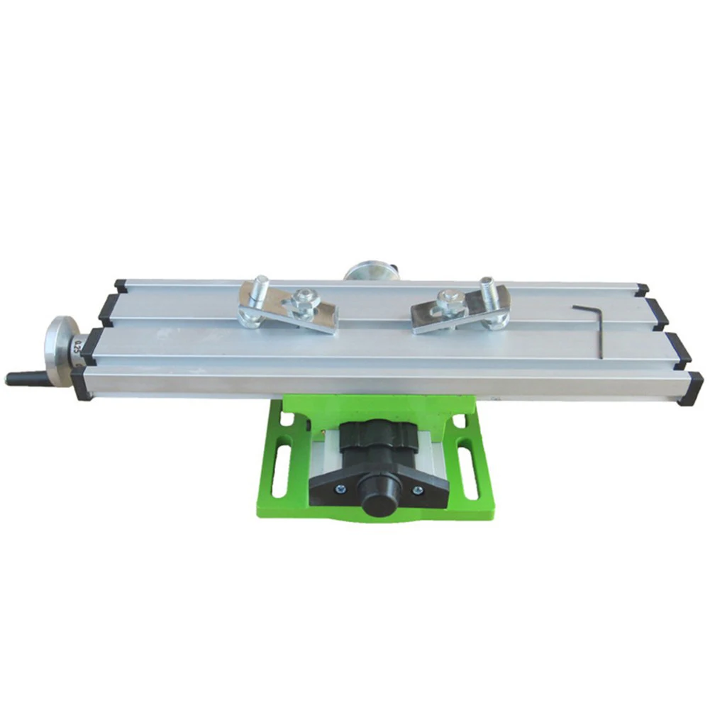 

Adjustable XY Distance Milling Worktable for Drilling Coordinate Mini Drill Compatible Aluminum Alloy Composition