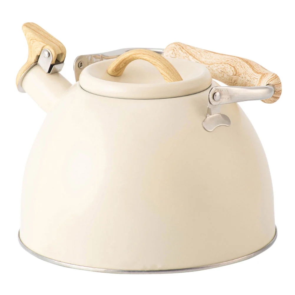 

Stove Top Whistling Tea Kettle Stainless Steel with Handle for Kitchen (3L)