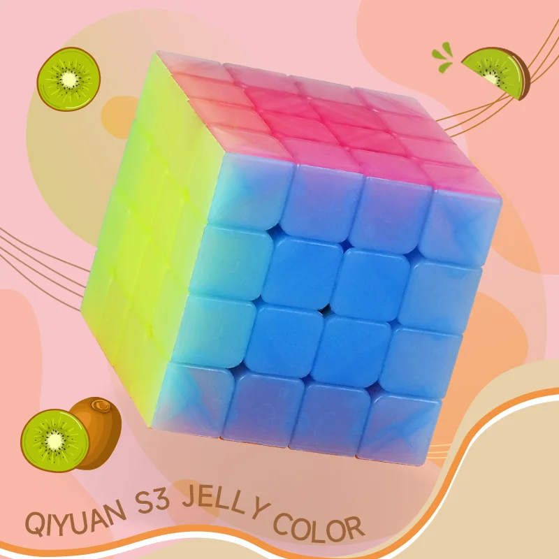 Jelly Color Cube Puzzle Toy Set - 5-in-1 Professional Magic Toy