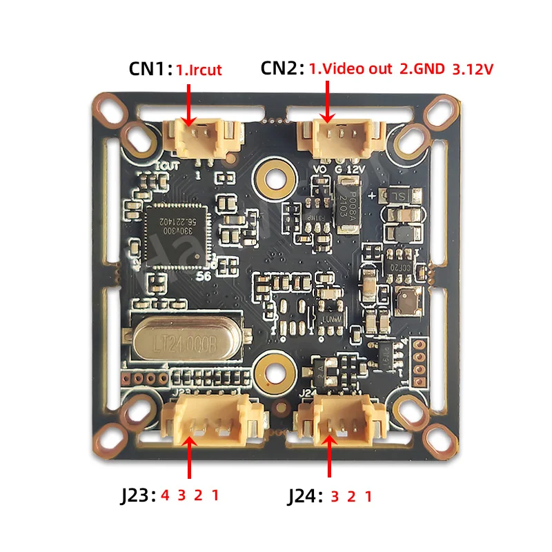 XM 1080P akcesoria do monitoringu płytka kamery CMOS HD AHD 2MP moduł do AHD/XVI/TVI/CVI kamera monitorująca