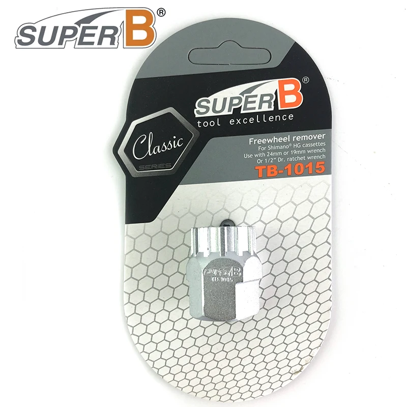 SUPER B    TB-1015 Shimano HG īƮ  24/19mm ġ Ǵ 1/2  ĩ ġ 