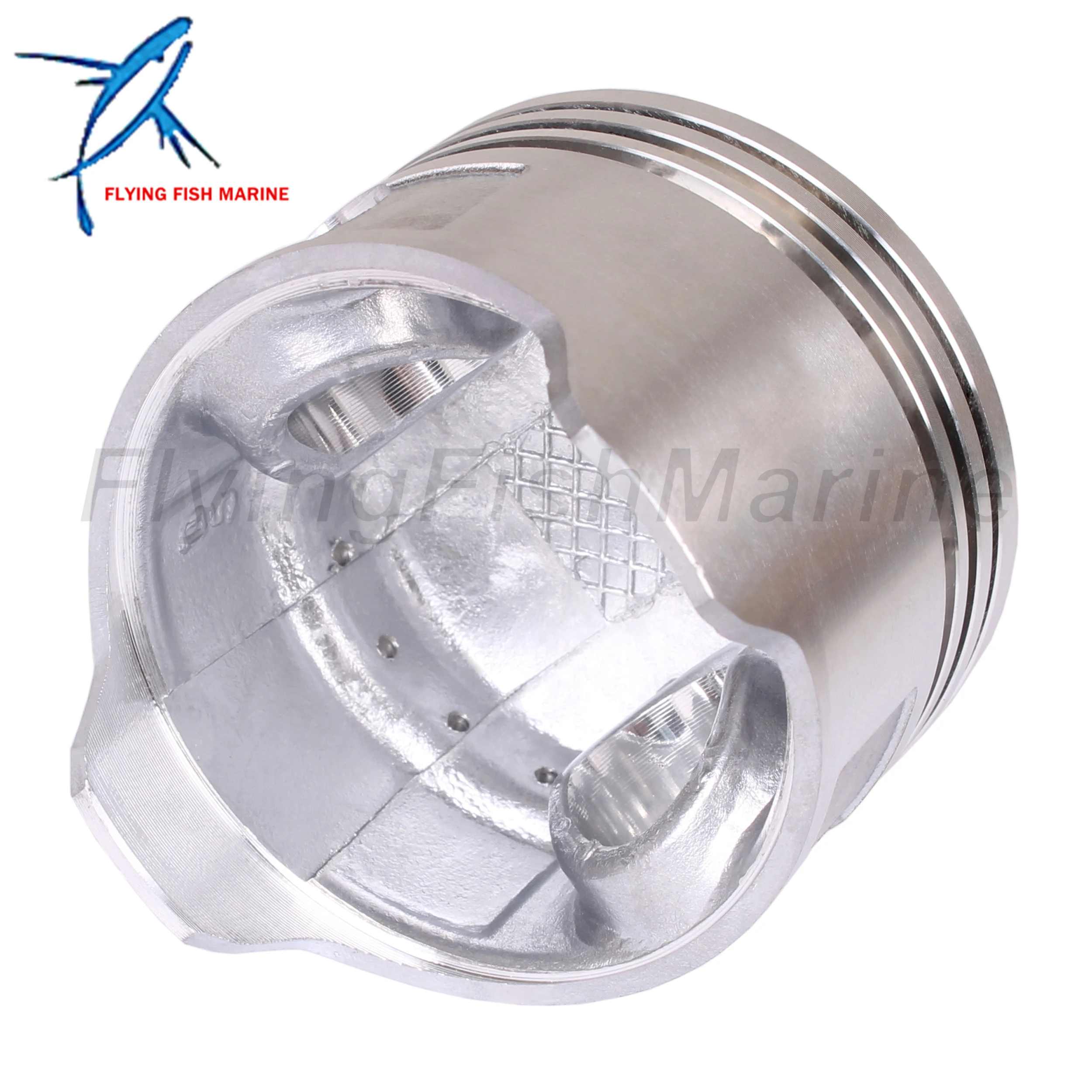 Outboard Motor 3R4-00001-3 STD Piston Set & 3JD-87123-0 Ring for Tohatsu Nissan 4HP 5HP 6HP / 804768A03 for Mercury Mariner