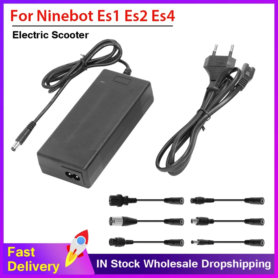 Caricabatterie Adattatore Per Monopattino Xiaomi M365 Ninebot ES1 ES2 ES4 – Nuovo, Generico