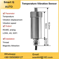 Temperature vibration sensor industrial temperature-vibration integrated 3-axis monitoring fan motor vibrating string instrument 1