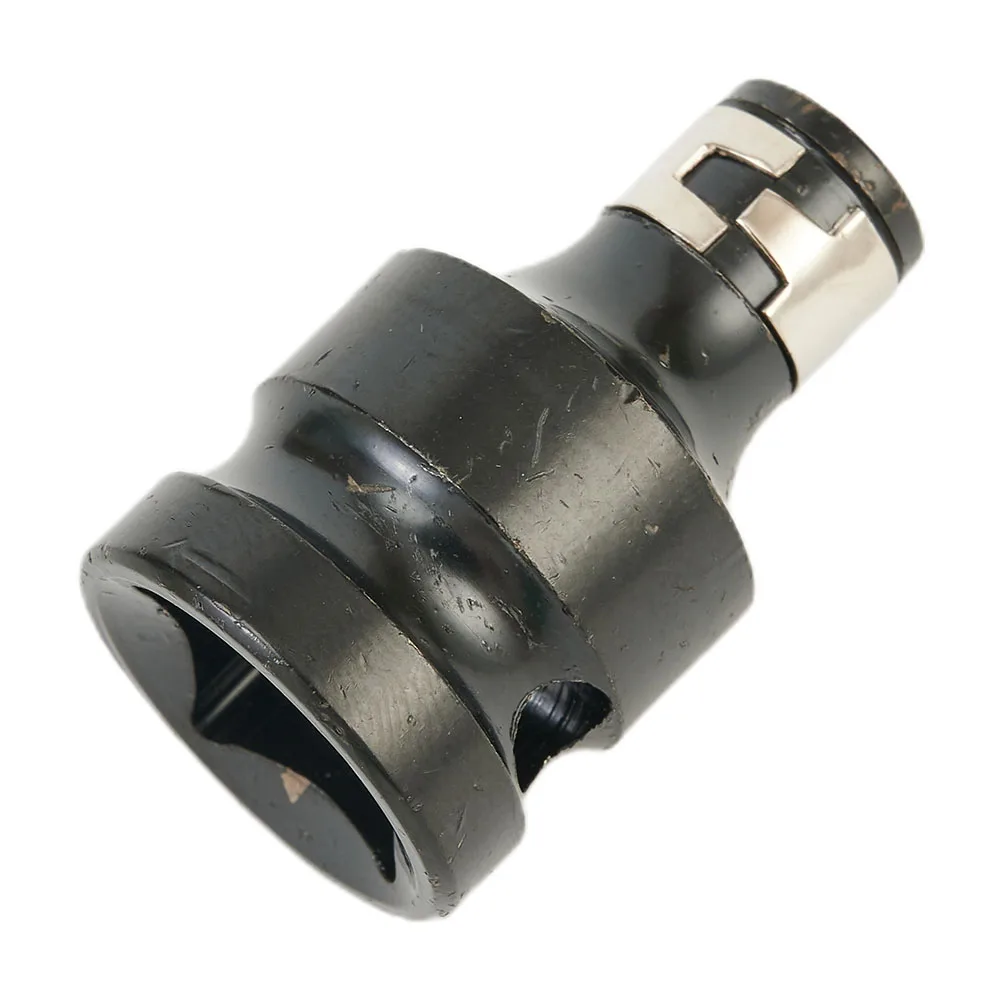 

Parts Drill Bit Chuck Adapters Tool 1/2 Square Drive To 1/4 Hex Shank 2Pcs 50x23x18mm Converter Kit Quick Release