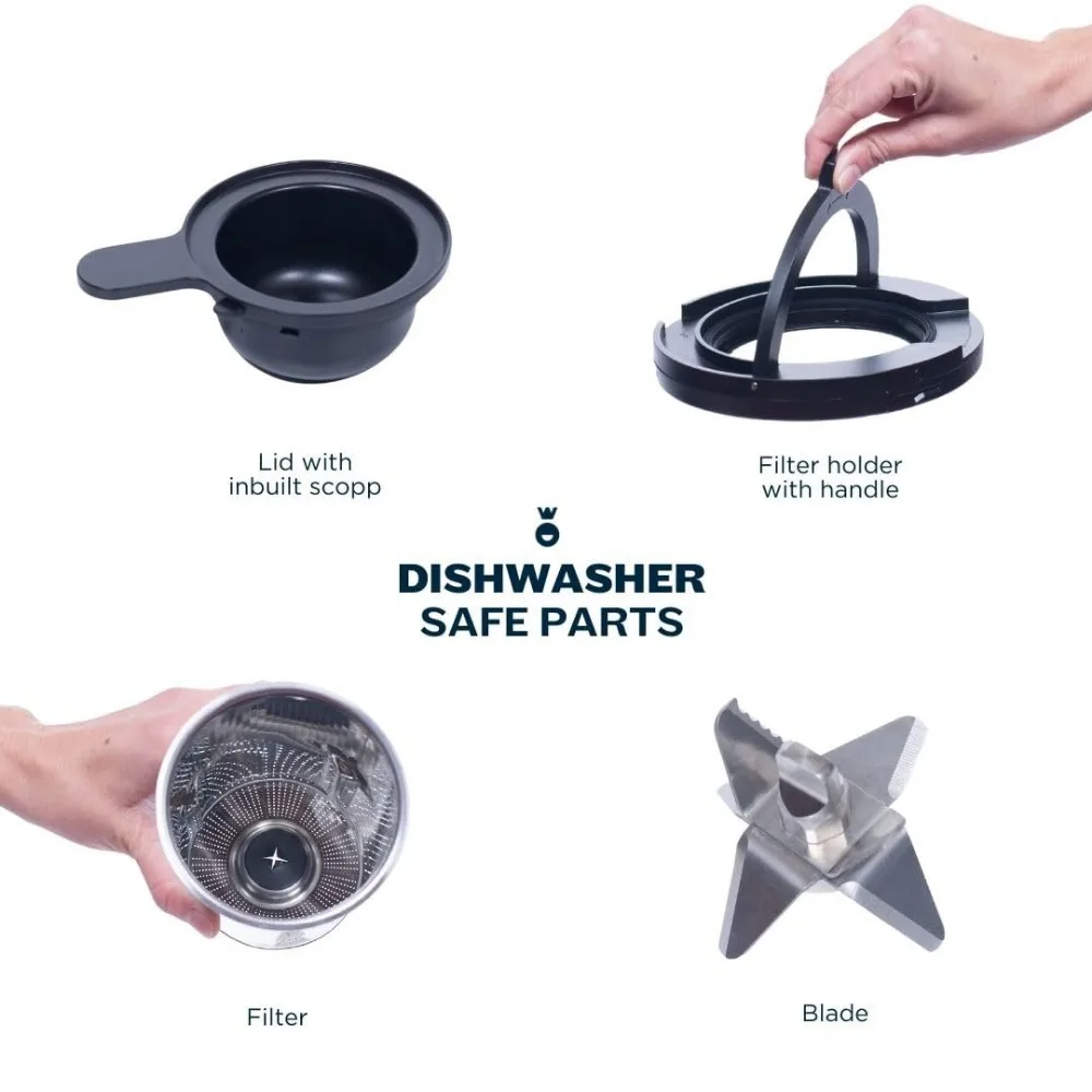 Milk Maker, Plant-Based Milk in 6 Minutes, 9 Options, Easy 3-Step Process