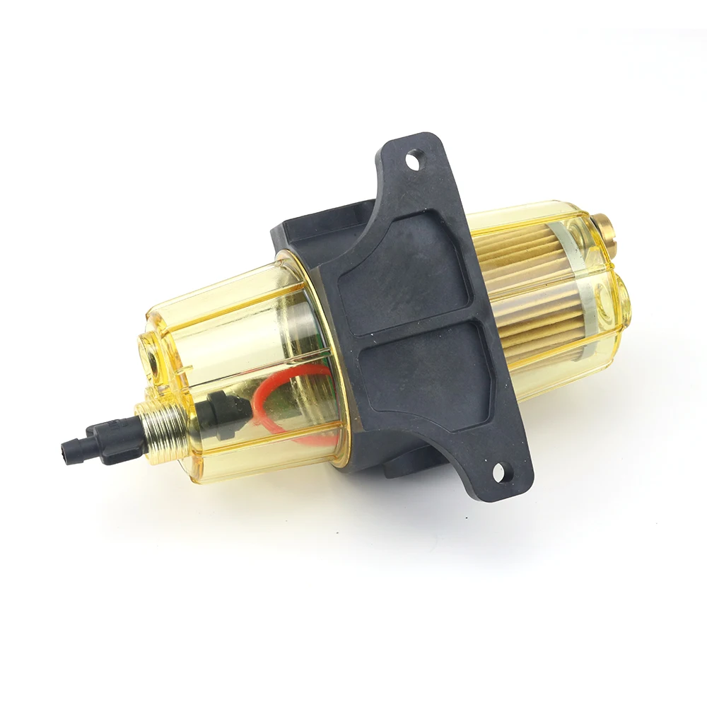 UF-10K Fuel Filter Element Water Separator Assembly With 2PCS/4PCS Extra Filter Element For Outboard Motorboat Engine