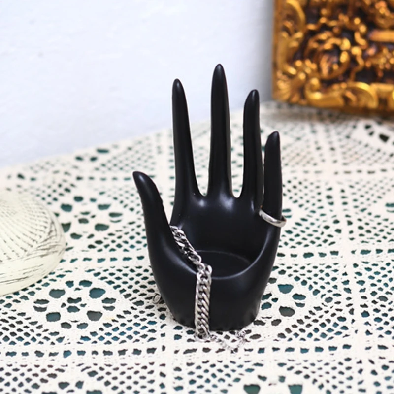 

Hand for Palm Holder Candlestick Rack Jewelry Watch Rings Display Rack