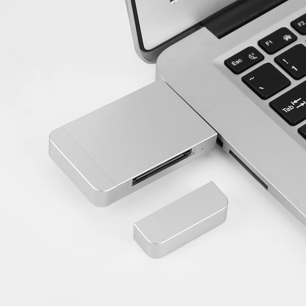 듀얼 인터페이스 스마트 카드 리더기, 마그네틱 C타입, USB 3.1, 2 세대, 노트북 컴퓨터 휴대폰용, 10Gbps
