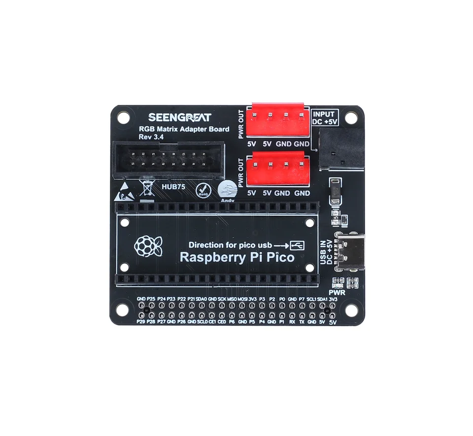 SEENGREAT RGB マトリックス アダプタ ボード Raspberry Pi