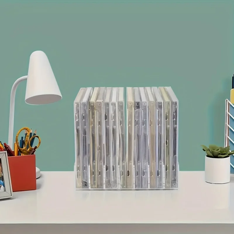 Display Stands,Letter/File DVD/CD Organizer,Cosmetics Rack Makeup Tools Compartment Holder Sunglasses Storage Shelf