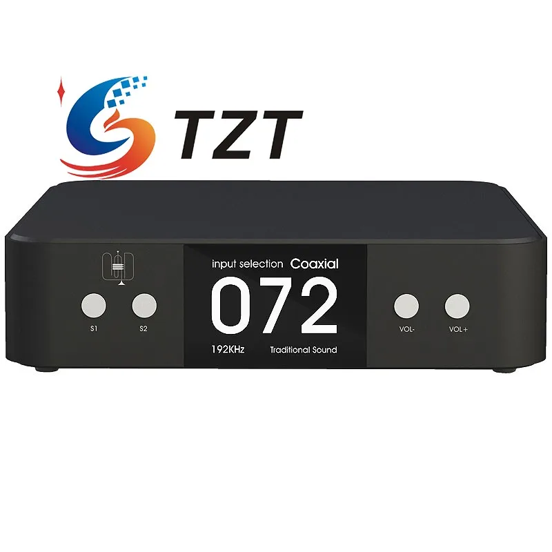 

ЦАП-декодер TZT DAC90, черный/белый, твердый декодер DSD, высокоточный 5532 Рабочий Усилитель без модуля Bluetooth