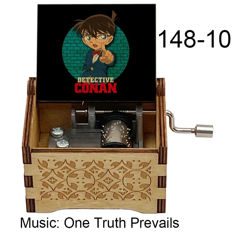 Detective Conan MEITANTEI KONAN Main Theme music One Truth Prevails hand Music Box boys girls Toys New year Christmas gift 3