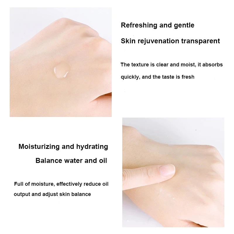 500ml Hyaluronic Acid Facial Essence Moisturizing Whiten Pore Shrink Anti-aging Freckle Anti Wrinkle VC Niacinamide Face Serum 2