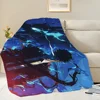Anime S-Solo L-Leveling Printed comfortable and soft sofa, living room bed, bedroom blanket suitable for travel and gifts 3