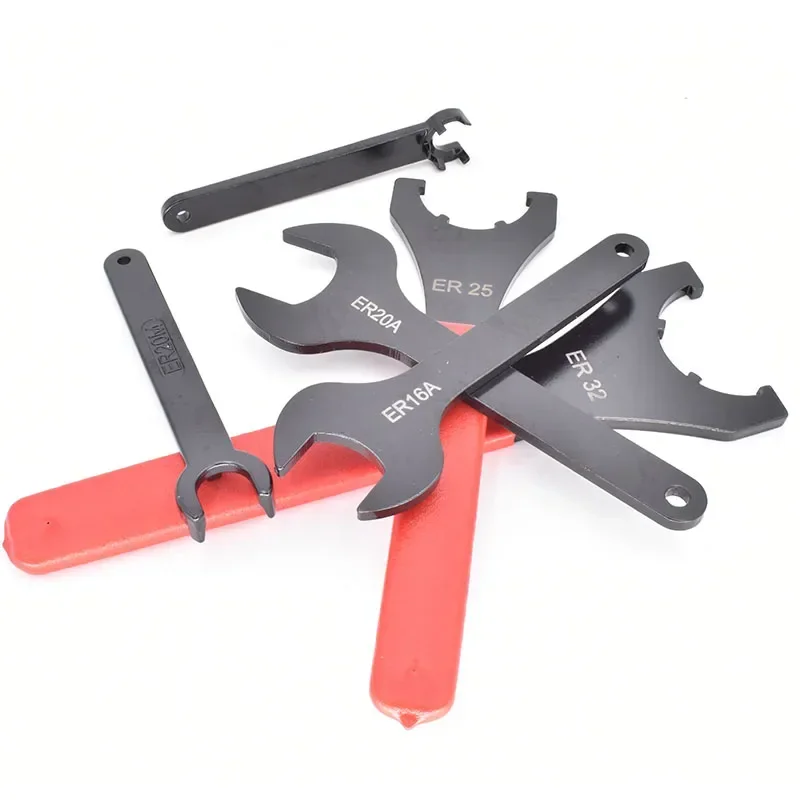 RH ER8M ER11A M ER16A ER20A ER25 ER32 ER40 A M UM MS O Wrench For Cnc machining Center Milling Machine Tool Holder Nut Clamping tool holder lathe tool holder