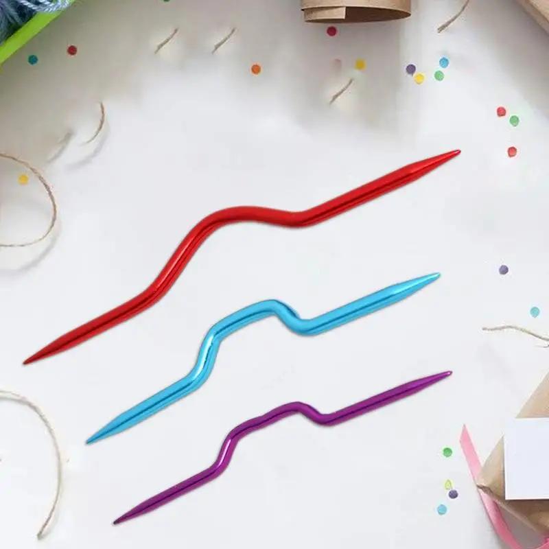 Colorful Portable Knitting Needles Set for Sweaters
