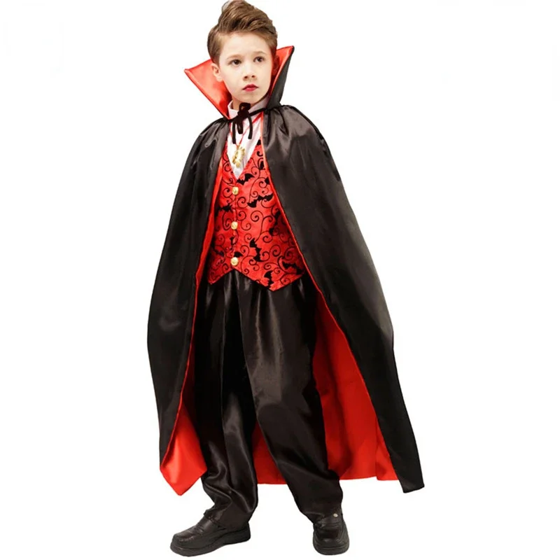 Kit De Vampire Pour Enfants Halloween Costume Garçon Costume Halloween - 11/05/2025