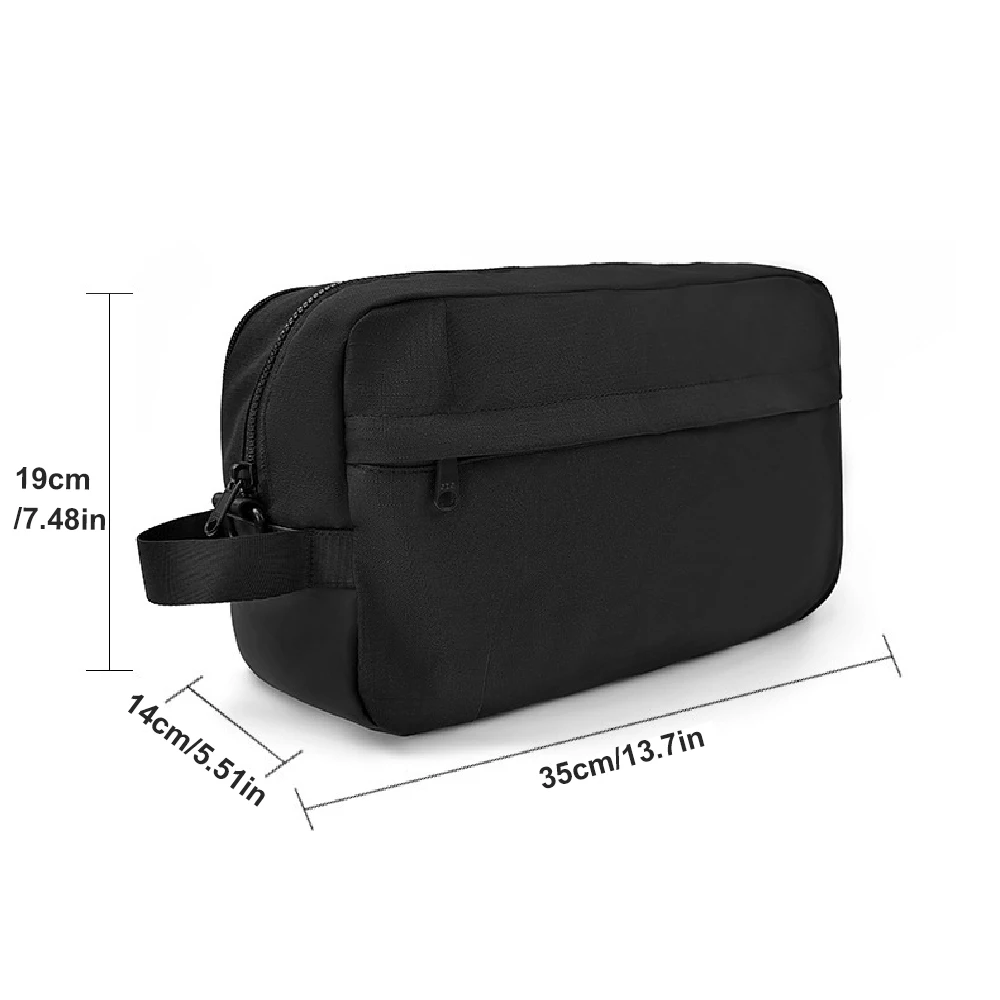 Versatile Black Crossbody Shoe Bag - Zippered Sports Transport