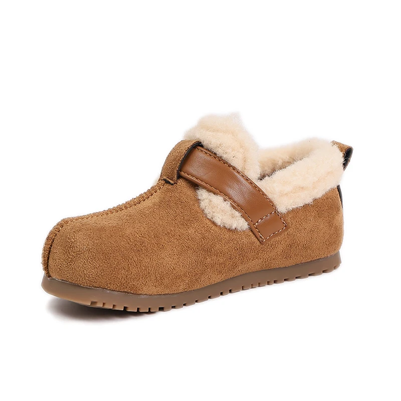Girls Winter Casual Soft Bottom Anti Slip Mules Shoes