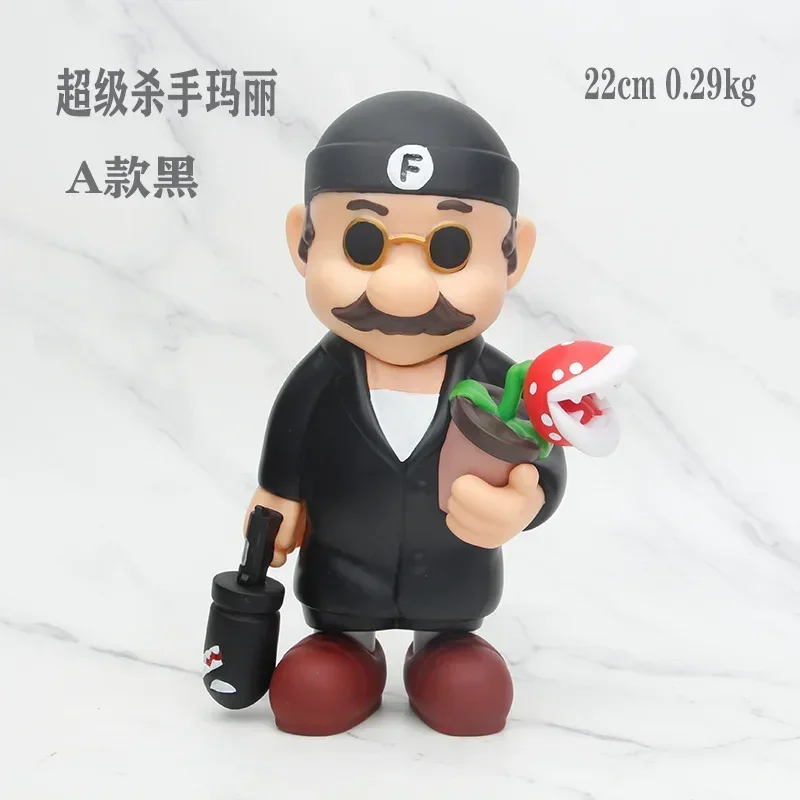 マリオ レオン風 フィギュア ソフビ 2体 - メルカリ