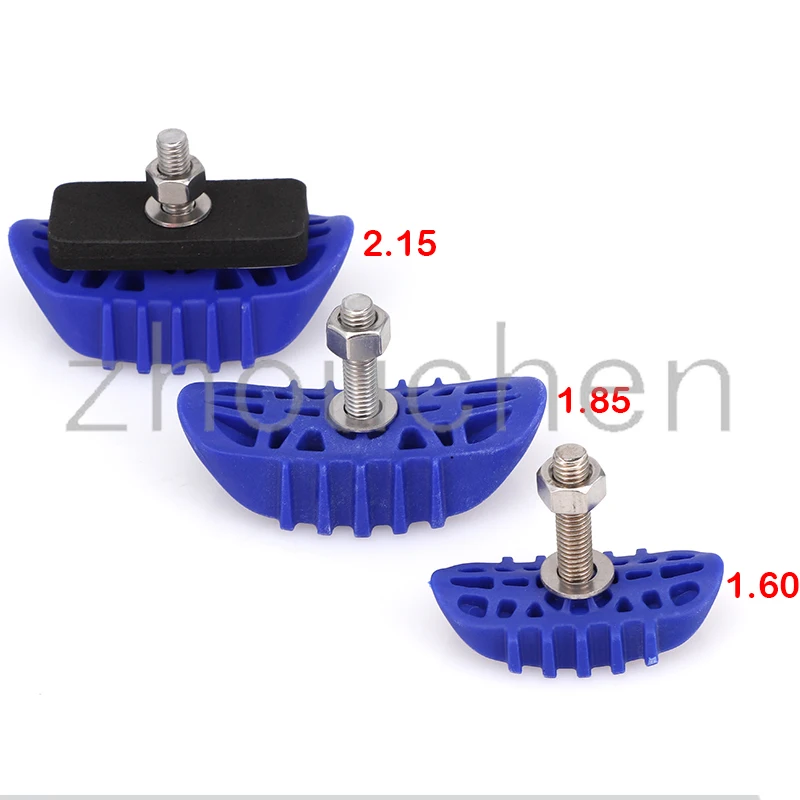 High quality blue plastic 1.60'ɱ.85'ɲ.15'' rim tire lock for motorcycle endurance mud pit bike |