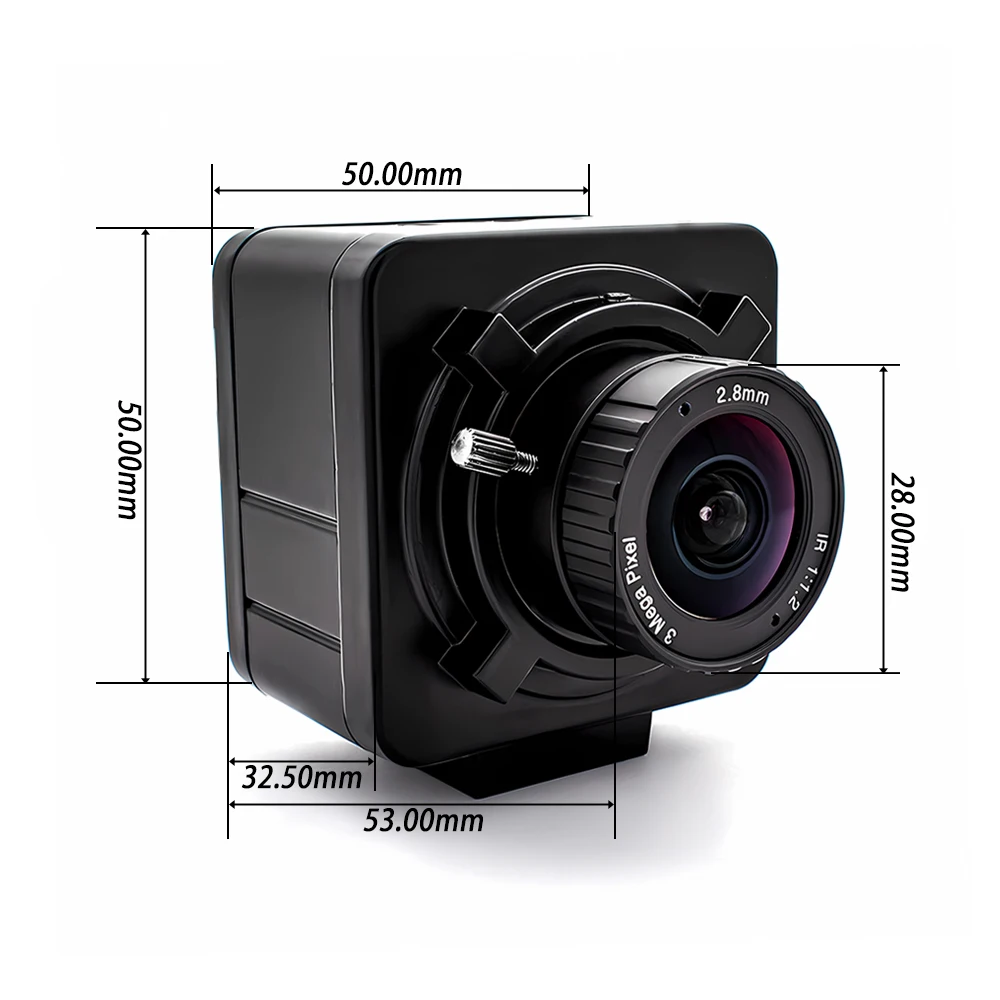 20X Zoom IP Camera 1080P 60FPS 1/2.8" IMX307 CMOS With 5-50mm Varifocal Lens Sup