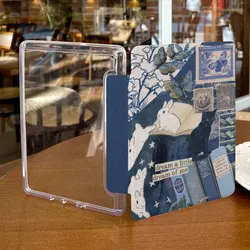 Acrylic Back Shell Kindle Case with Hand Strap - Kindle11th gen 6in (YY45)