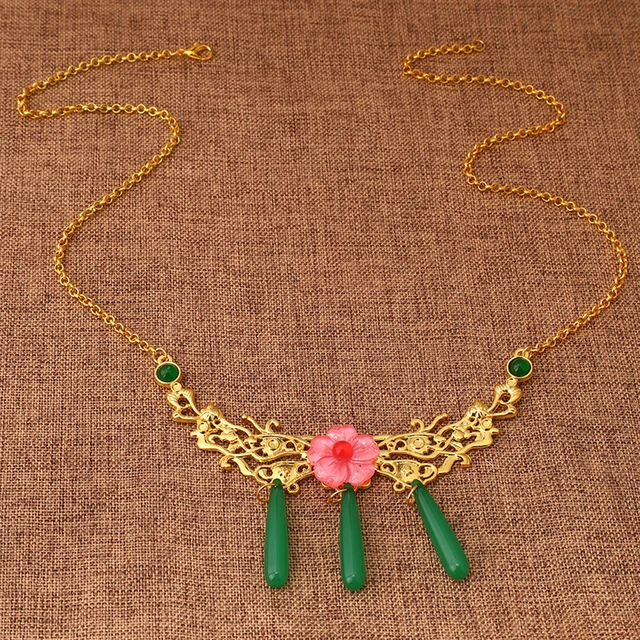 Anime The Apothecary Diaries Maomao Cosplay Necklace Earrings for Women Girls Accessories Halloween Gift