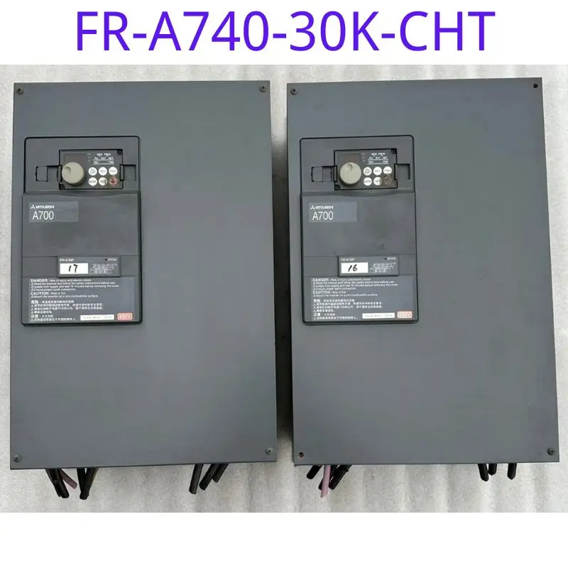 

Used frequency converter FR-A740-30K-CHT 30KW functional test intact