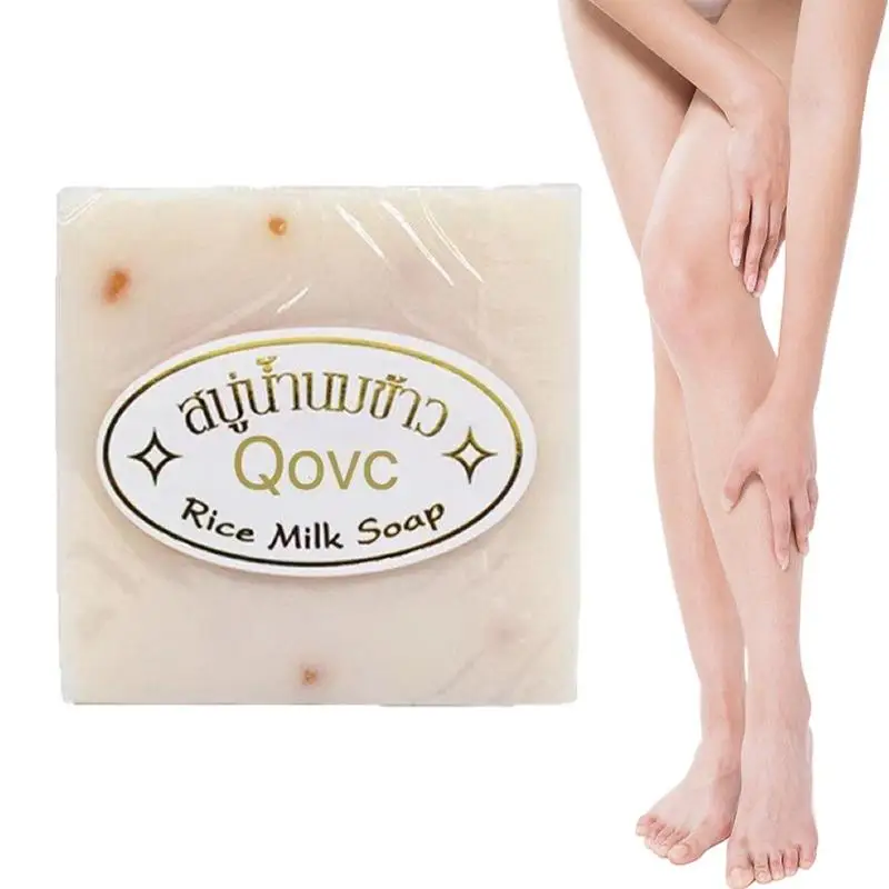 

Rice Body Washing Bar Moisturizing Soap Cleansing Thai Bar With Multi Uses Business Trip Travel Portable Bar For Hand Washing