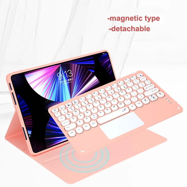 Premium Keyboard Case for 11-inch Tablets - Wireless Bluetooth Compatibility