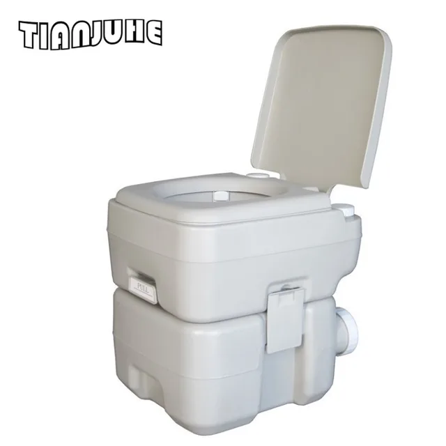 Upgraded T Portable Toilet Ship Toilet, Outdoor Water Saving, Mobile Portable Odor Prevention, 20L, CHH 1