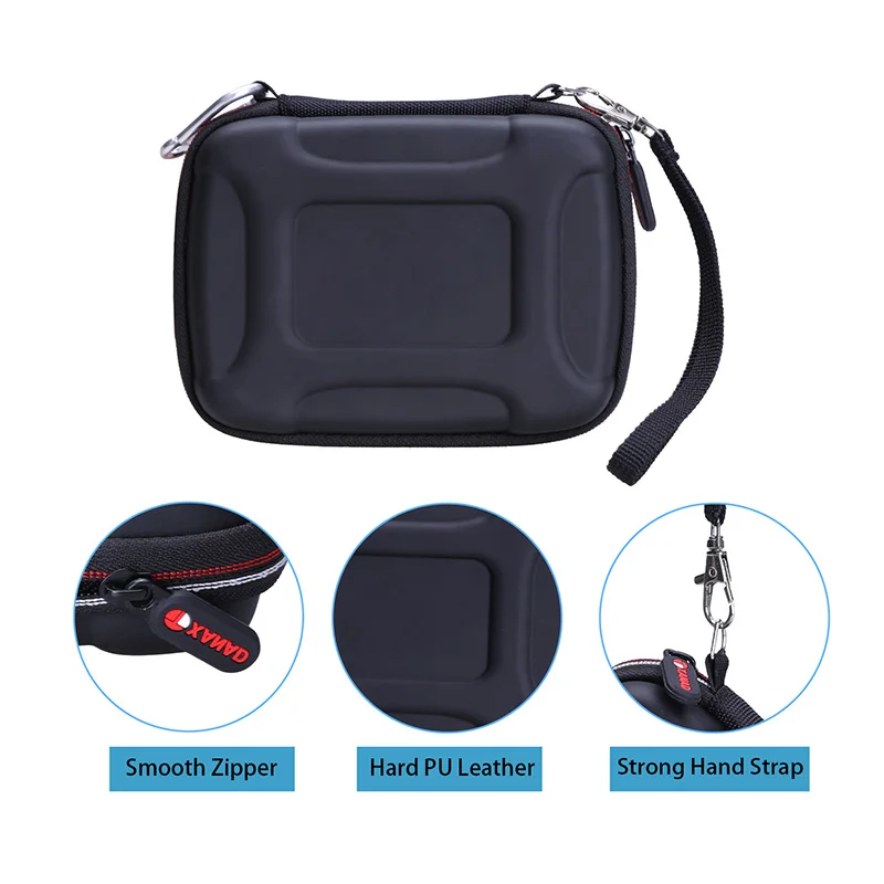 Xanad-eva Hard Case para Samsung t7 Touch Ssd em Caixa de Proteção Bolsa de Armazenamento Apenas Case - Imagem 5