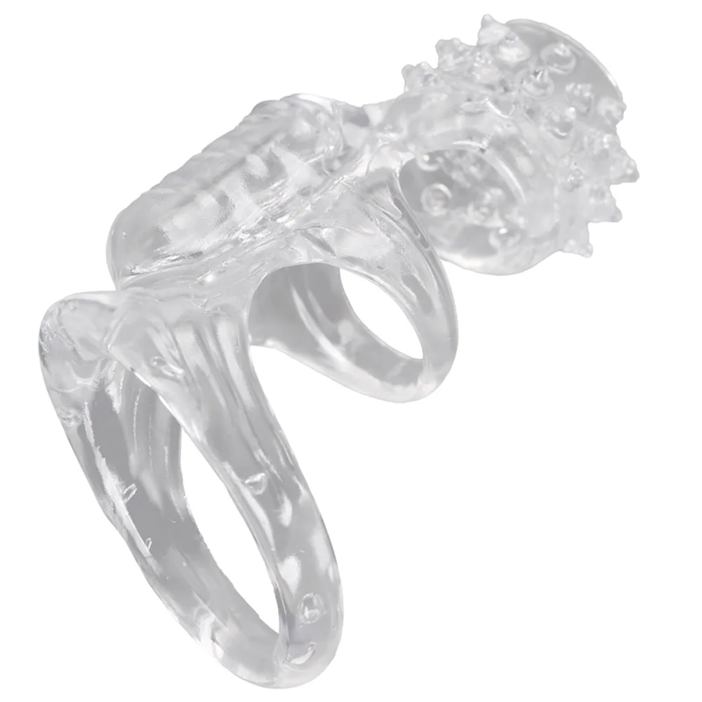 Delay Male Ejaculation Sleeve Vibrating Ring G-spot Stimulator_voghion.com