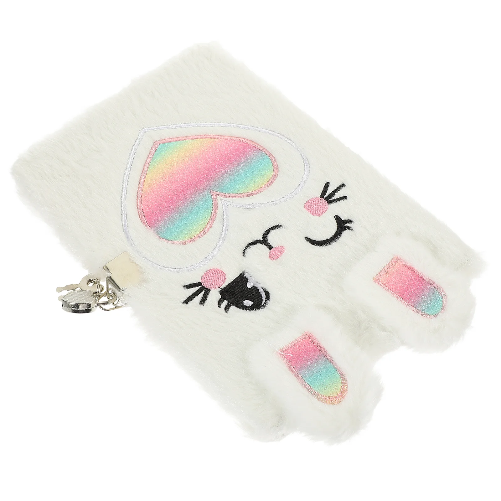 

Прекрасный ноутбук ежедневное использование плюшевый кролик блокноты пушистый дневник блокноты ежедневное использование блокнот