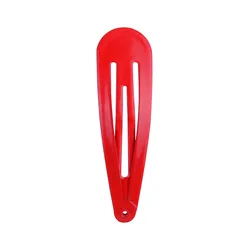 Set of 10 Colorful BB Hairclips - Stylish Snap Clips (12 Red)