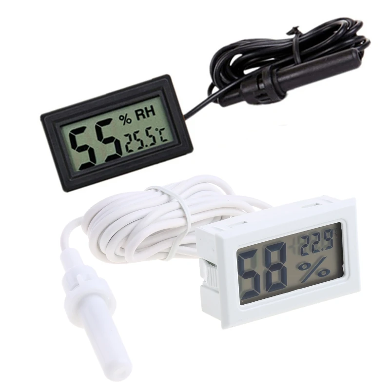 

Digital Thermometer LCD Display LED Temperature Meter TPM-10 FY-10 5V 12V