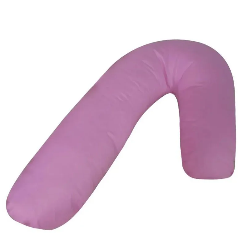 Pregnancy Pillow V-Shape Pregnancy Pillow Pregnant Woman Side Sleeping Pillow Maternity Waist protector Cushion For Pregnant Women