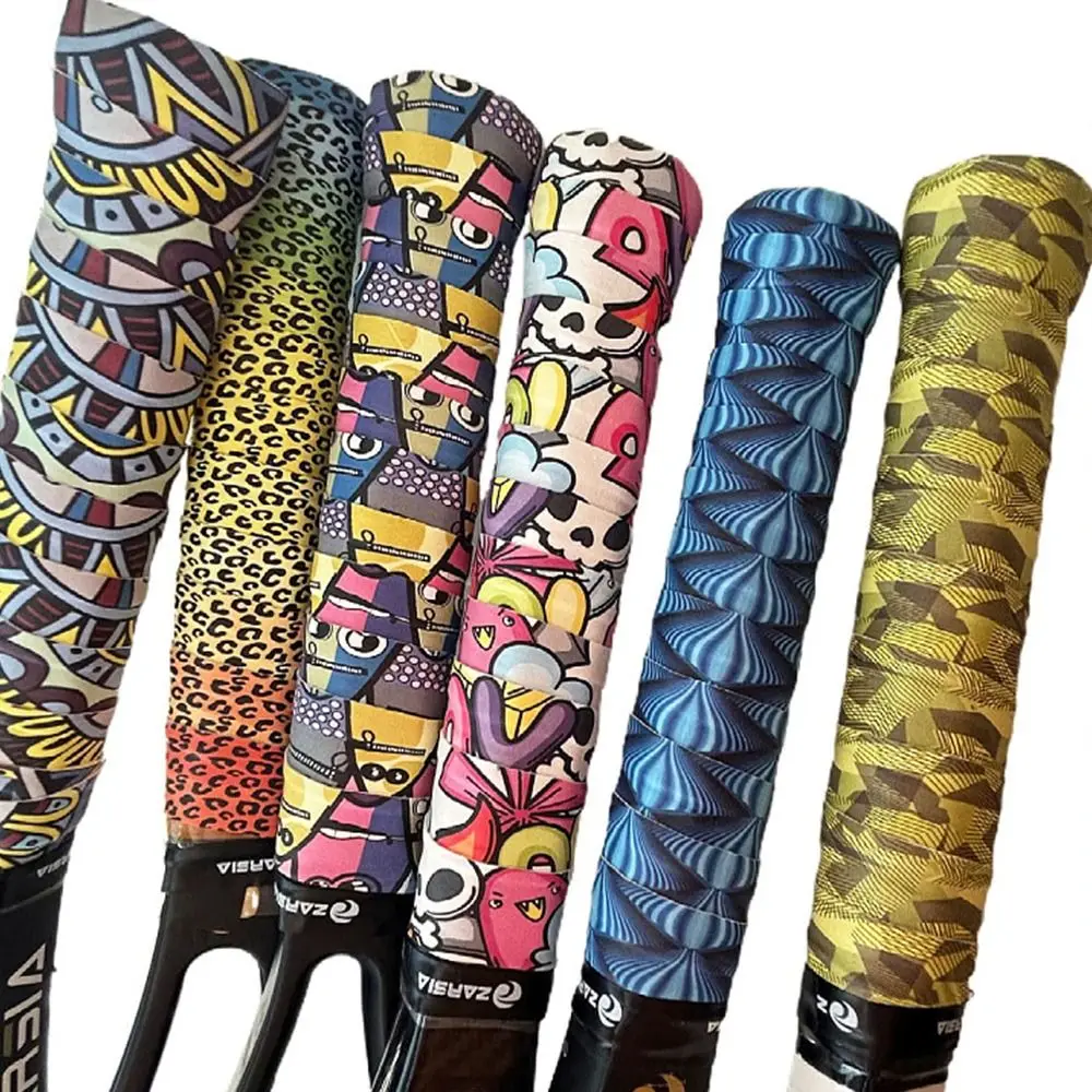 Vibrant Shock Absorbent Self-Adhesive Sports Overgrips